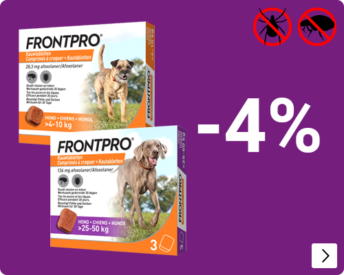 Frontpro vlooienmiddel -4% DOG